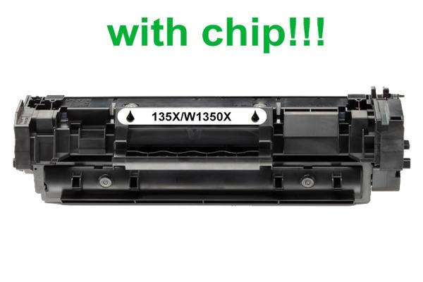 Kompatibilný toner pre HP 135X/W1350X-Plne funkčný čip! Black. Nefunkčné v programe HP+!!! 2400 strá