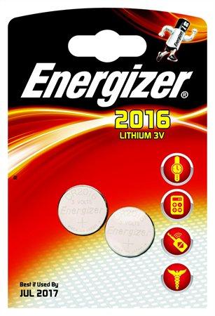 ENERGIZER Batéria, gombíková duo "CR2016" 1