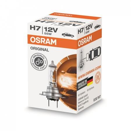 Halogénová žiarovka, do auta, H7, 55W, 12V, OSRAM, "Original Line", 1 ks 1