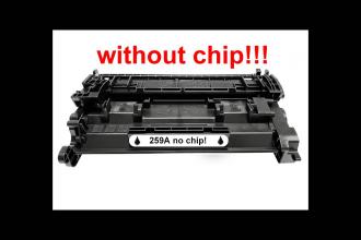 Kompatibilný toner pre HP 59A/CF259A/Canon CRG-057-No Chip! Black 3000 strán POZOR kazeta bez čipu!