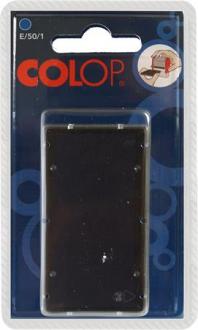 Náhradná poduška k pečiatkám, 2 ks/blister, COLOP "E50/1", modrá