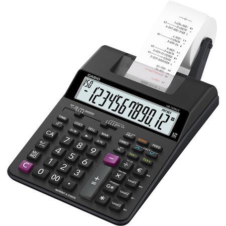 Kalkulačka, s tlačou, 12 miestny displej, 2 farebná tlač, CASIO "HR-150RCE"