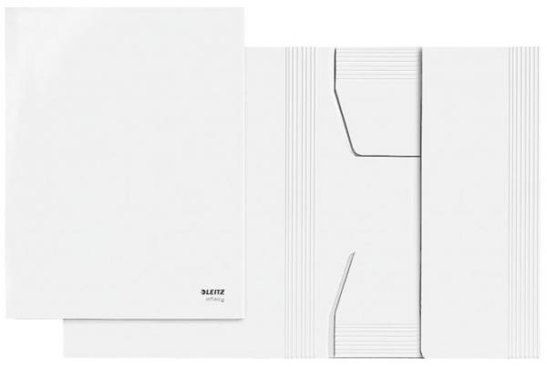 Doska s chlopňami, kartón, A4, LEITZ "Infinity", biela
