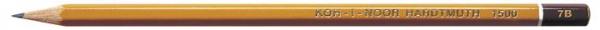 Grafitová ceruzka, 7B, šesťhranná, KOH-I-NOOR "1500"