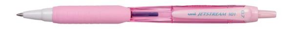 Guľôčkové pero, 0,38 mm, stláčací mechanizmus, UNI "SXN-101FL ", ružové