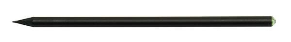 Ceruzka, s peridot zeleným SWAROVSKI® krištáľom, exkluzívny, 17 cm, ART CRYSTELLA®, čierna