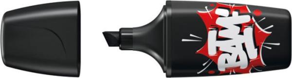 Zvýrazňovač, 2-5 mm, STABILO "Boss Mini Snooze One", čierna