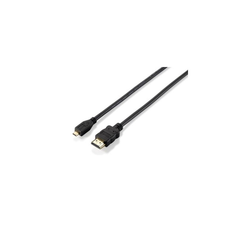 HDMI-micro HDMI kábel, 1 m, EQUIP