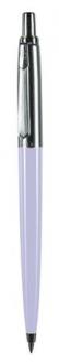 PAX Guľôčkové pero, 0,8 mm, tlačidlový systém ovládania, v krabici, pastelové fialové telo per