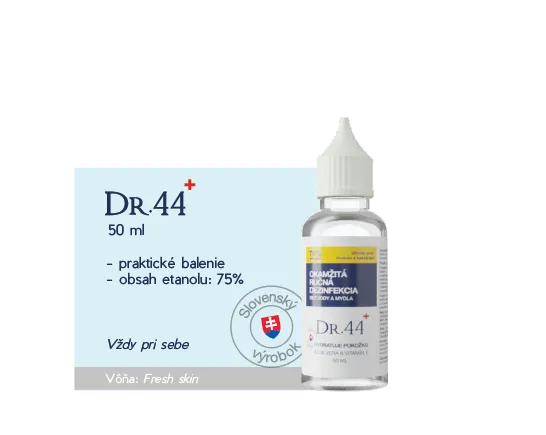 Gélová dezinfekcia v praktickom balení Dr.44+, 50ml
