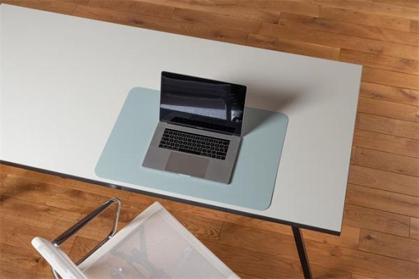Podložka na stôl, PP, 70x50 cm, RS OFFICE, "Puro Sens Stijl Soft Aqua"