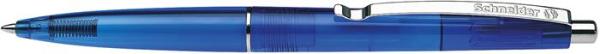 Guľôčkové pero, 0,5 mm, stláčací mechanizmus, SCHNEIDER "K20 Icy", modrá