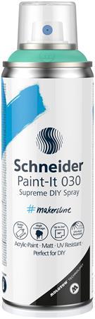 Akrylová farba v spreji, 200 ml, SCHNEIDER "Paint-It 030", tyrkysová