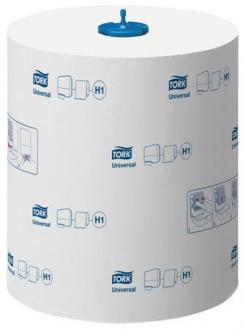 Papierové utierky, kotúčové, H1 systém, 1 vrstvové, 280 m, TORK "Matic®Universal", biele