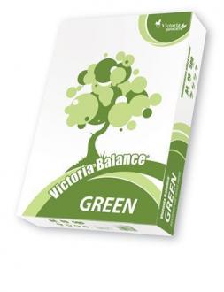 Kancelársky papier, recyklovaný, A4, 80 g, VICTORIA "Balance Green"