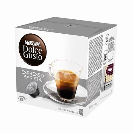 NESCAFE Kávové kapsule, 16 ks,  NESCAFÉ "Dolce Gusto Espresso Barista"