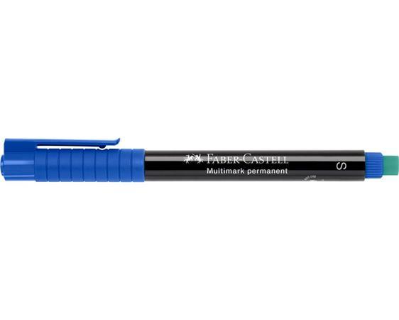 Permanentný popisovač, OHP, 0,4 mm, FABER-CASTELL "Multimark 1523", modrý