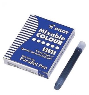 Bombičky do plniacich pier, PILOT "Parallel Pen", modrá