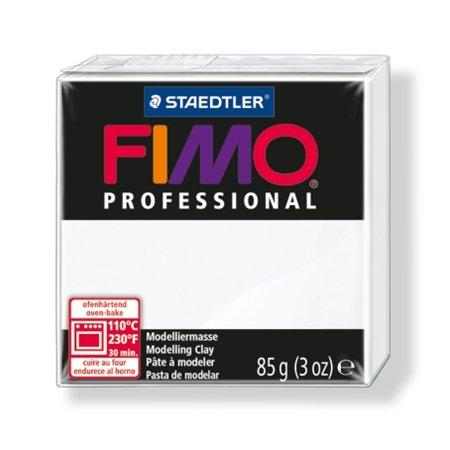 Modelovacia hmota, 85 g, FIMO "Professional", biela