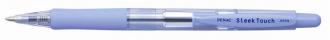 Guličkové pero, 0,7 mm, tlačidlový systém ovládania, PENAC "Sleek Touch", modré