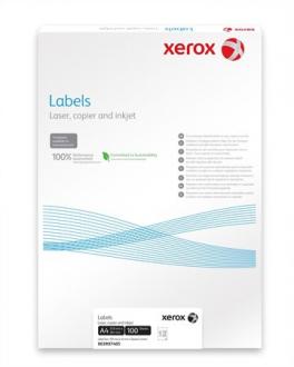 Etikety, univerzálne, 210x297 mm, XEROX, 100 etikiet/bal