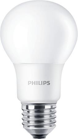 LED žiarovka, E27, guľa, A60, 7,5W, 806lm, 3000K, PHILIPS "CorePro"