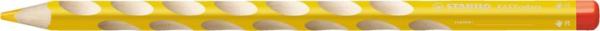 Farebná ceruzka, trojuholníkový tvar, pre pravákov, STABILO "EasyColours", žltá