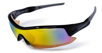 Slnečné okuliare "Shield", HD sklíčka, AVATAR, čierna