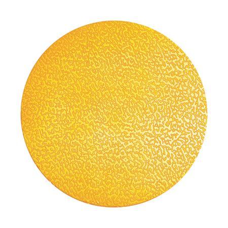 Nálepka na označenie podlahy, 100 mm, DURABLE "Bod", žltá