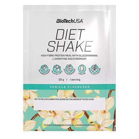 Srvátkový nápoj v prášku, 30g, BIOTECH USA "Diet Shake", vanilka 1