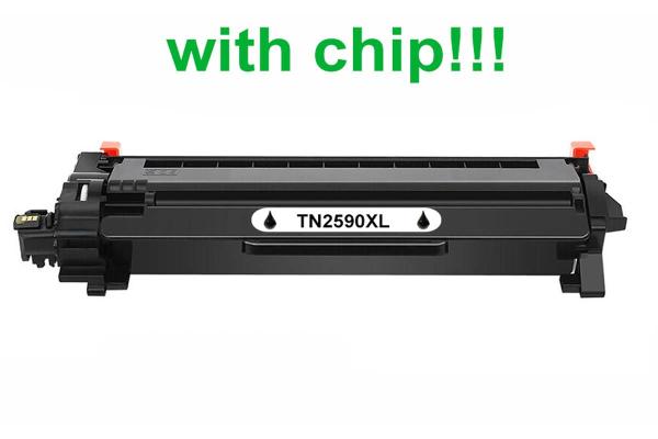 Kompatibilný toner pre Brother TN-2590XL Black -With Chip! 3000 strán