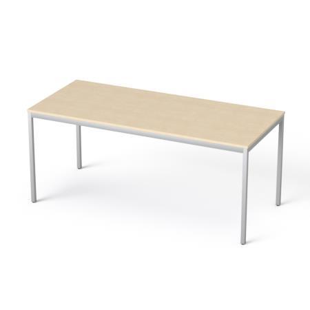 Stôl s kovovými nohami, 75x170cm, MAYAH "Freedom SV-40", jaseň