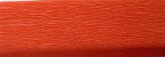 Krepový papier, 50x200 cm, VICTORIA, farba: červený pomaranč