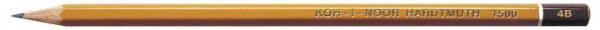 Grafitová ceruzka, 4B, šesťhranná, KOH-I-NOOR "1500"