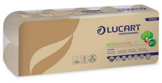 Toaletný papier, 2 vrstvový, malý kotúč, 19,8 m, LUCART, "EcoNatural10"