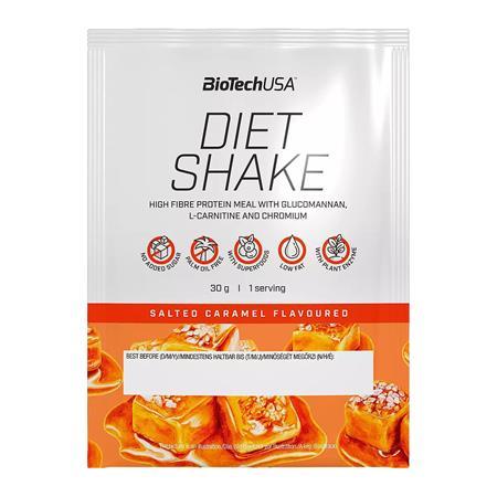 Srvátkový nápoj v prášku, 30g, BIOTECH USA "Diet Shake", slaný karamel 1