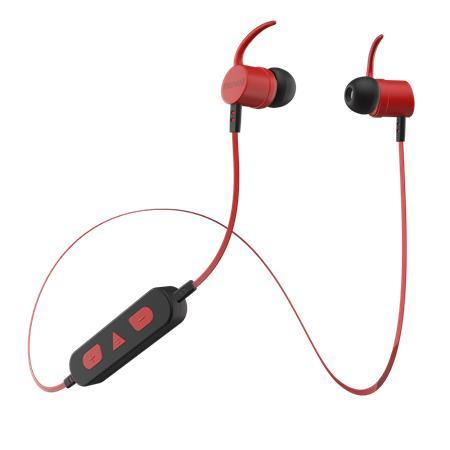 Slúchadlá, bezdrôtové, Bluetooth 5.1. s mikrofónom, MAXELL "Solid", červená