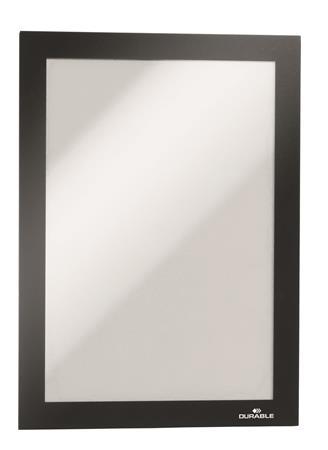 Informačný panel, A5, magnetický, DURABLE "DURAFRAME MAGNETIC", čierna 1