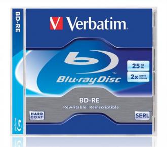 Blu Ray 25GB, 1-2x, prepisovateľné, VERBATIM