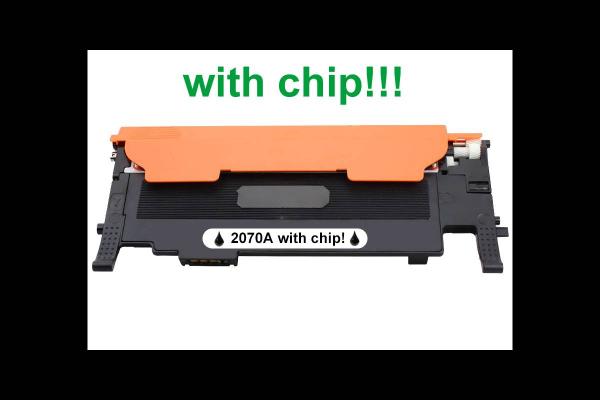 Kompatibilný toner s HP 117A/W2070A Black  WITH CHIP  NeutralBox 1000 strán