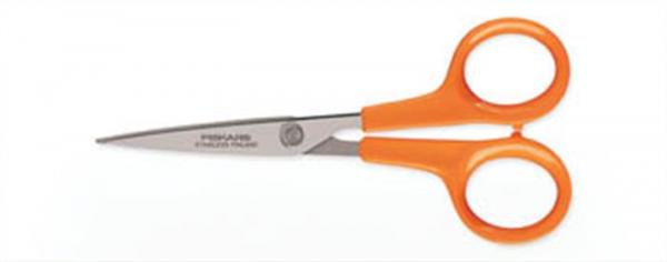 Nožnice, krajčírske, 13 cm, FISKARS "Classic", oranžová
