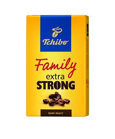 Káva, pražená, mletá, 250 g, TCHIBO "Family Extra Strong"