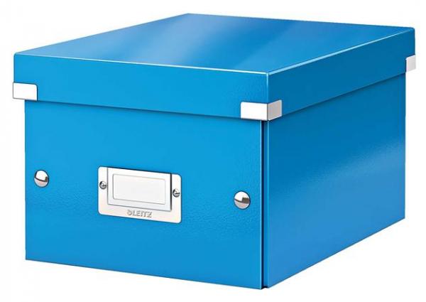 Odkladací box, A5, LEITZ "Click&Store", modrá