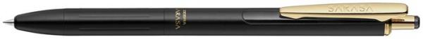 Gélové pero, 0,33 mm, stláčací mechanizmus, telo pera: grafit čierna, ZEBRA "Sarasa Grand"