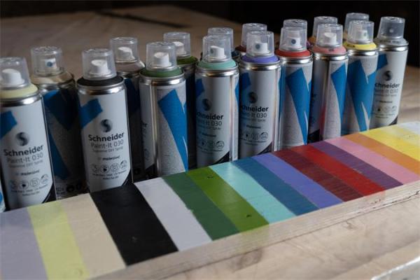 Akrylová farba v spreji, 200 ml, SCHNEIDER "Paint-It 030", tyrkysová