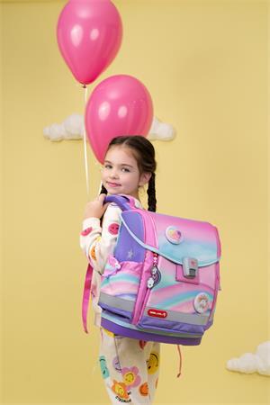 Školská taška, uzatváranie na magnet, BELMIL "Classy Plus Dreamland"