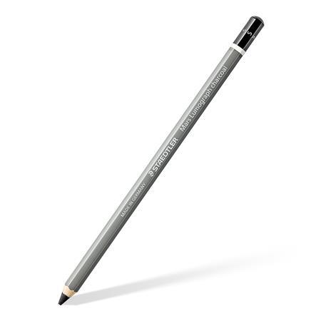 Uhlíková ceruzka, S, šesťhranná, STAEDTLER "Mars Lumograph"