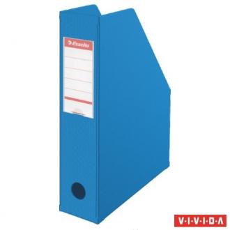 Zakladač, PVC/kartón, 70 mm, skladateľný, ESSELTE, Vivida modrý