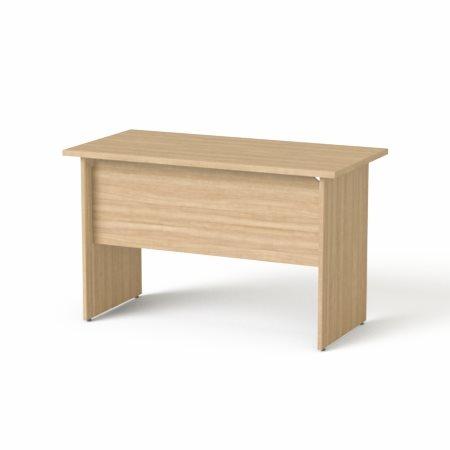 Písací stôl, s drevenými nohami, 120x70 cm, MAYAH "Freedom SV-19", jaseň