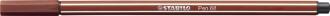 Popisovač, 1 mm, STABILO "Pen 68", červený